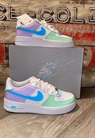 NIKE CUSTOM AIR FORCE 1 - LILAC DREAMS