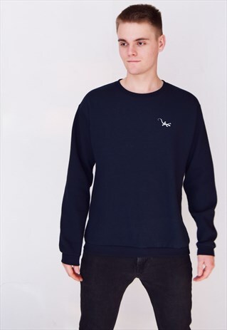 NAVY LIZARD (WHITE) SWEATSHIRT