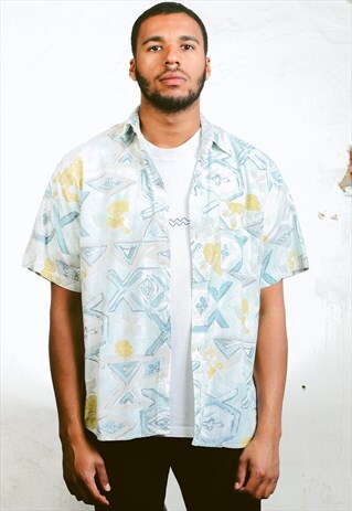 VINTAGE 90S PATTERN SHIRT