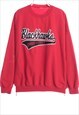 Vintage 90's Unbranded Sweatshirt Embroidered College