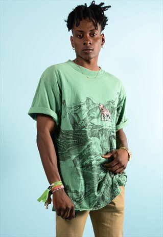 VINTAGE WOLF TEE SHIRT