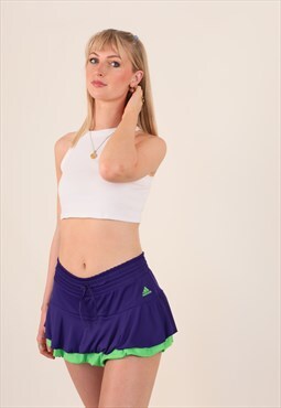 Y2K Adidas skort tennis skirt 