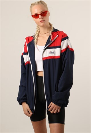 VINTAGE FILA LIGHTWEIGHT FESTIVAL WINDBREAKER JACKET