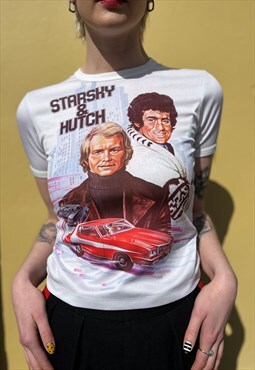 Vintage 70s St. Michael Starsky and Hutch T Shirt
