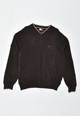 Vintage 90's Tommy Hilfiger Jumper Sweater Brown