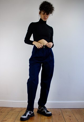 VINTAGE 80S HIGH WAISTED TROUSERS