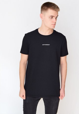 BLACK DIFFERENT T-SHIRT
