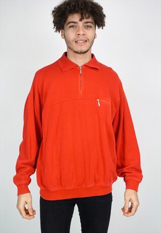 VINTAGE 90'S 1/4 ZIP SWEATSHIRT