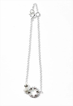 Mini Love Anklet 925 Sterling Silver