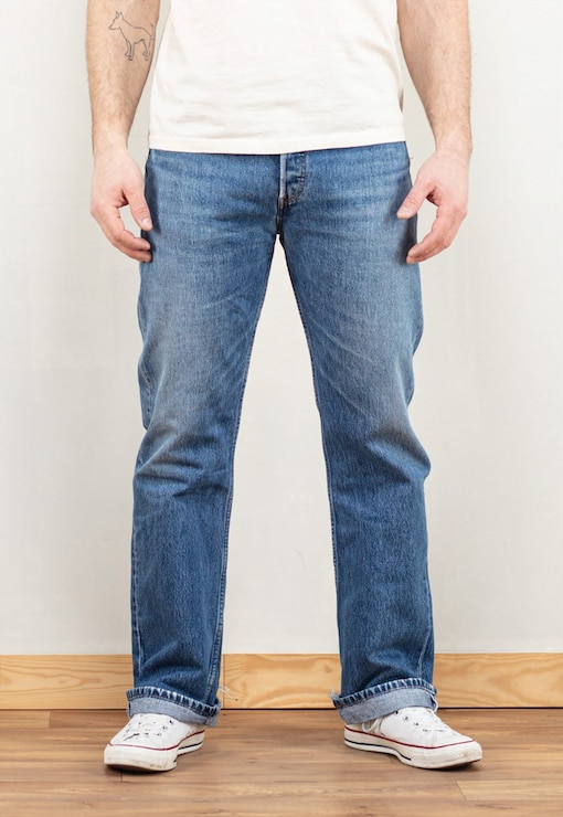 Levi's Vintage 1954 501 Jeans - Pinwheel Blue