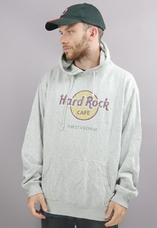 hard rock grey hoodie