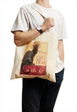Tournee du Chat noir Theophile Steinlen Vintage Tote Bag
