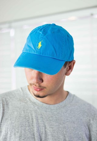 VINTAGE POLO RALPH LAUREN BASEBALL CAP LOGO 90S 3.1