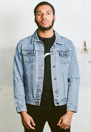 VINTAGE FADED DENIM JACKET