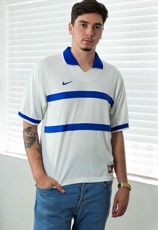 VINTAGE NIKE GOLF SHIRT LOGO 90S S 8.3