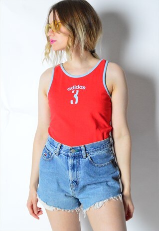 2003 RED ADIDAS SPORTS TOP