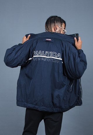 RARE VINTAGE 90S NAUTICA REVERSIBLE JACKET / S3836