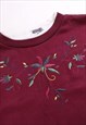 VINTAGE 90'S AMERICAN APPEAL SWEATSHIRT FLOWER HEAVYWEIGHT