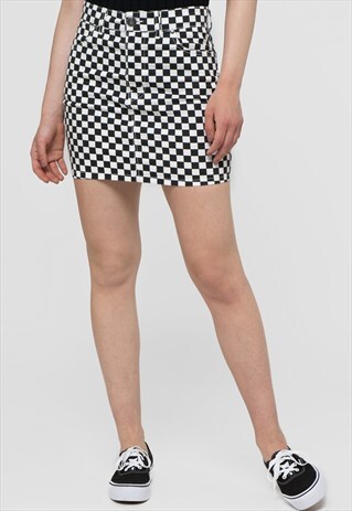 CHECK KAOTIKO SKIRT