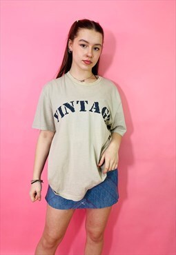 Vintage 90s NEXT Vintage Spellout T Shirt