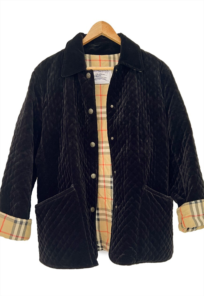 Classic burberry clearance quilted jacket