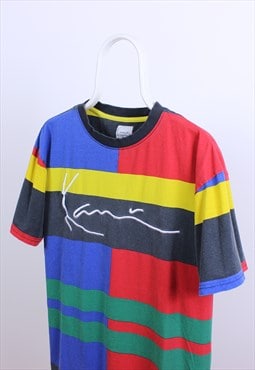 Vintage Karl Kani Embroidered Logo Multicolor T-Shirt