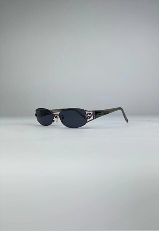 GUCCI VINTAGE SUNGLASSES OVAL 90S ROUND RESTORED