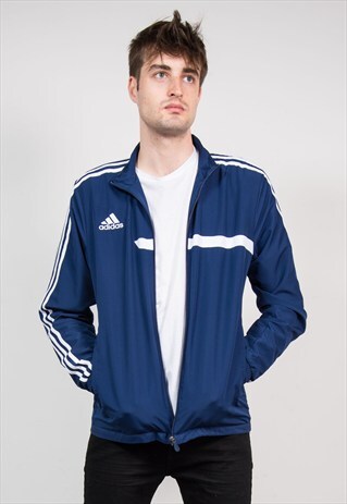 90'S NAVY ADIDAS TRACKSUIT JACKET TOP