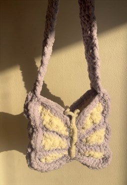 Sparkly Purple Butterfly bag