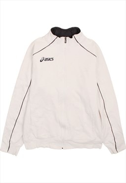 Asics 90's Heavyweight Full Zip Up Sweatshirt Medium (missin