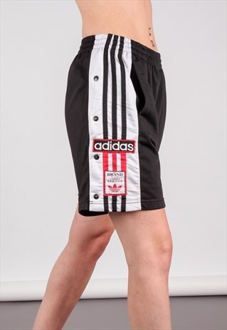 VINTAGE 90'S ADIDAS TRACKSUIT POPPERS SHORTS ASM2372