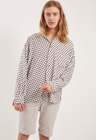 VINTAGE PATTERNED LONG SLEEVE SHIRT