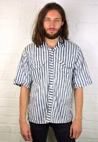 VINTAGE 90'S STRIPED SHIRT