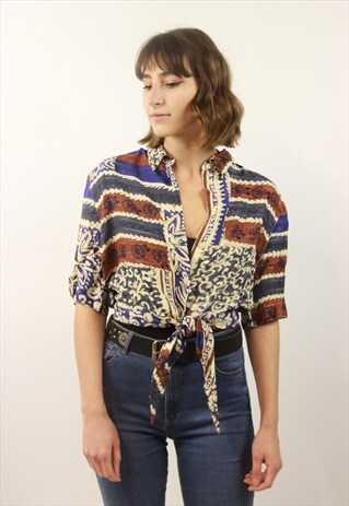 VINTAGE PATTERNED SHIRT