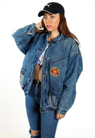 VINTAGE DENIM SHAPER JACKET J2314