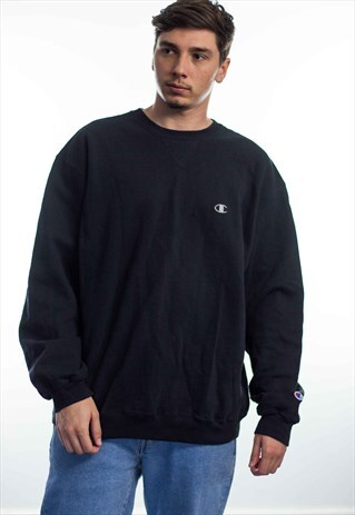 VINTAGE CHAMPION SWEATSHIRT JUMPER LOGO 90S XL 20.5