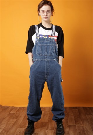 TOMMY HILFIGER RARE 90S DENIM DUNGAREES