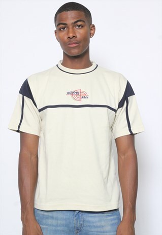 VINTAGE ADIDAS RACE T-SHIRT