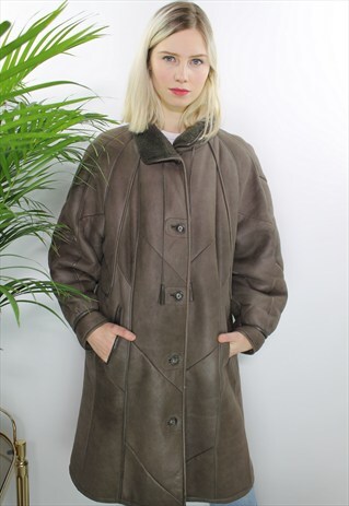 VINTAGE SHEARLING COAT