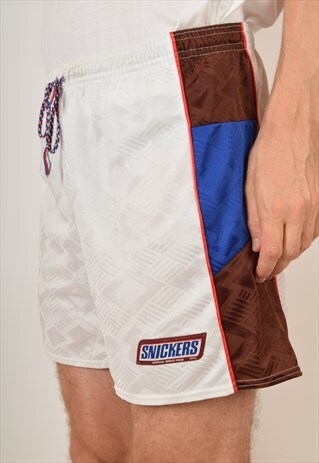 VINTAGE SHORTS SNICKERS W.C. USA '94 MADE IN UK (575)