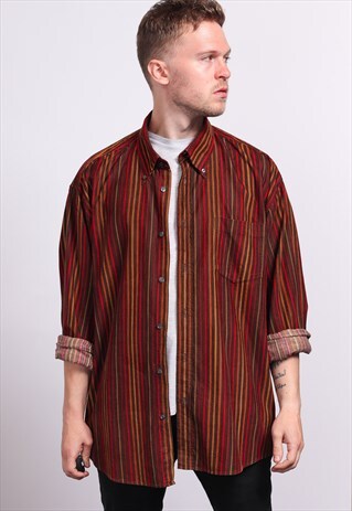 VINTAGE CORDUROY CORD SHIRT