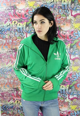 VINTAGE 90S ADIDAS UNISEX TRACK JACKET. BRANDED SPORTSWEAR.