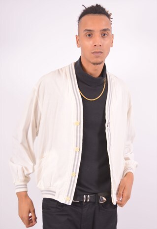 VINTAGE LEVI'S BOMBER JACKET OFF WHITE