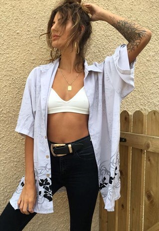OVERSIZED RETRO 90S 80S VINTAGE UNISEX FESTIVAL SHIRT