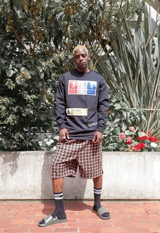 DEMOS BLACK HELP POINT LONG TEE