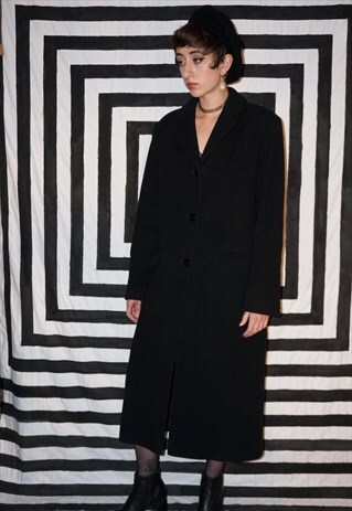 VINTAGE 90'S LONG WOOL COAT