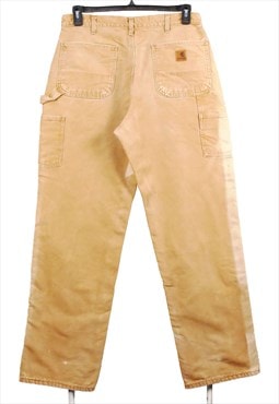 Vintage 90's Carhartt Trousers / Pants Cargo Carpenter