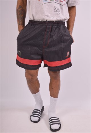 VINTAGE LOTTO SPORT SHORTS BLACK