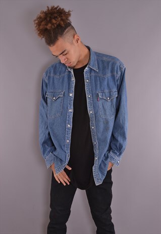 VINATGE LEVI'S DENIM SHIRT LS1023