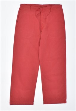 Vintage 90's Trousers Red